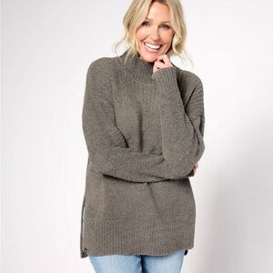 Barefoot Dreams CozyChic high low pullover: